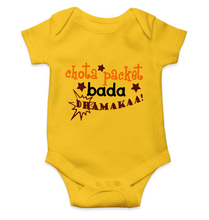 Load image into Gallery viewer, Chota Packet Bada Dhamaka Rompers for Baby Girl- KidsFashionVilla
