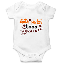 Load image into Gallery viewer, Chota Packet Bada Dhamaka Rompers for Baby Girl- KidsFashionVilla
