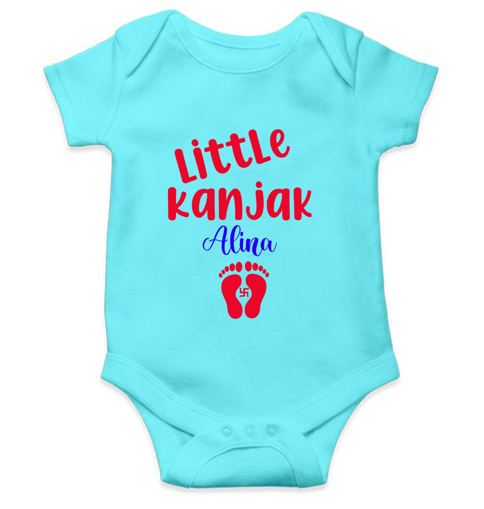 Customize Name Little Kanjak Rompers for Baby Girl- KidsFashionVilla