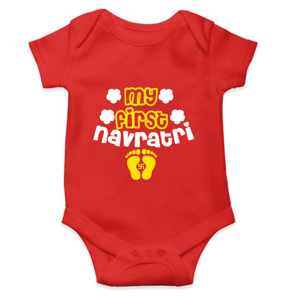 My First Navratri Rompers for Baby Girl- KidsFashionVilla