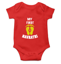 Load image into Gallery viewer, My First Navratri Rompers for Baby Girl- KidsFashionVilla
