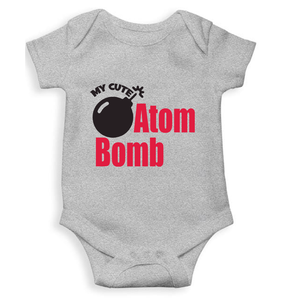 My Cute Atom Bomb Rompers for Baby Girl- KidsFashionVilla