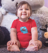 Load image into Gallery viewer, Panda Bee Abstract Rompers for Baby Girl- FunkyTradition FunkyTradition
