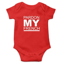 Load image into Gallery viewer, Pardon My French Rompers for Baby Boy- FunkyTradition FunkyTradition
