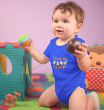 Load image into Gallery viewer, Partying With My Peeps Rompers for Baby Boy- FunkyTradition FunkyTradition
