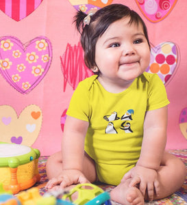 Penguin Rompers for Baby Girl- FunkyTradition FunkyTradition