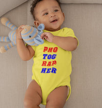 Load image into Gallery viewer, Photographer Rompers for Baby Boy- KidsFashionVilla

