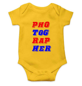 Photographer Rompers for Baby Boy- FunkyTradition FunkyTradition
