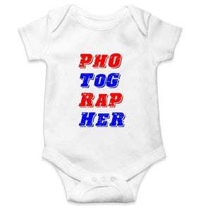 Photographer Rompers for Baby Boy- FunkyTradition FunkyTradition