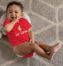 Load image into Gallery viewer, Pizza is love Rompers for Baby Boy- FunkyTradition FunkyTradition
