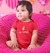 Load image into Gallery viewer, Pizza Is Love Rompers for Baby Girl- FunkyTradition FunkyTradition
