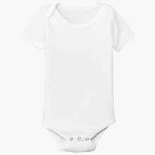 Load image into Gallery viewer, Plain White Baby Romper- KidsFashionVilla
