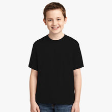 Load image into Gallery viewer, Boy Plain Black T-Shirt-KidsFashionVilla
