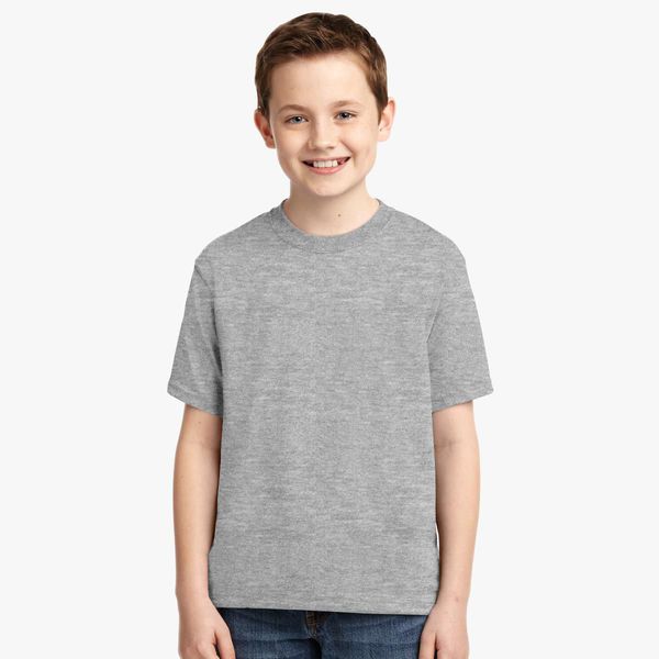 Boy Plain Grey T-Shirt-KidsFashionVilla
