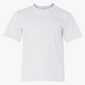 Boy Plain White T-shirt-KidsFashionVilla