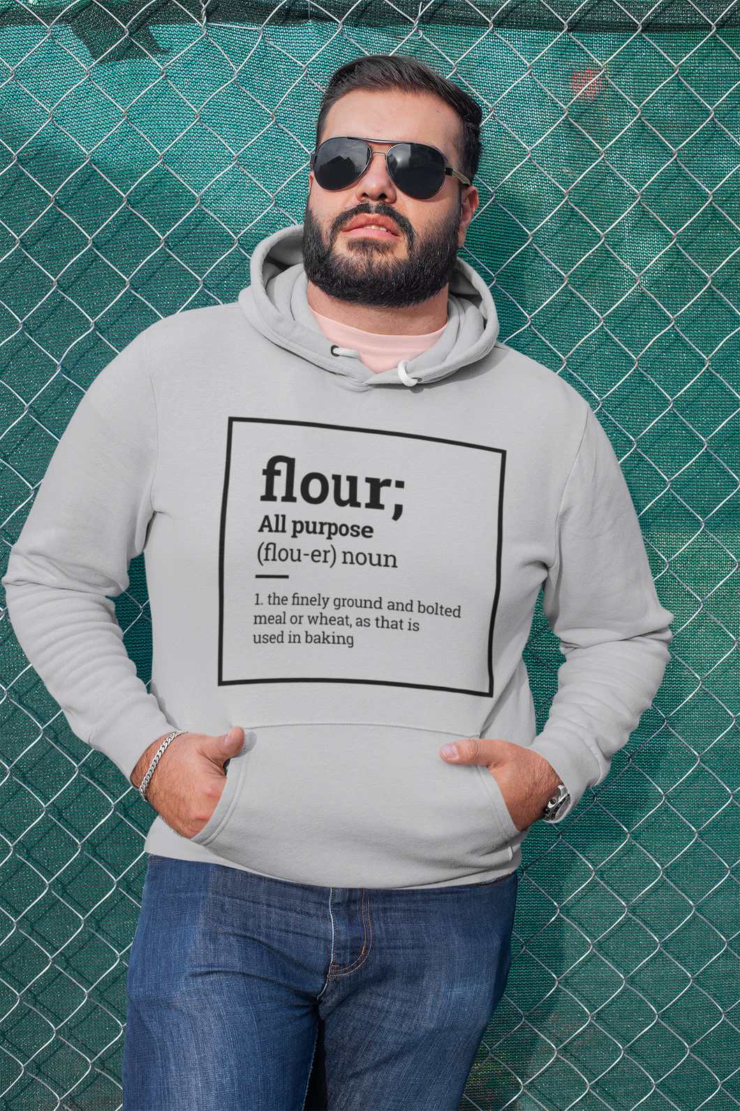 Label pantry flour definition Men Hoodies-KidsFashionVilla