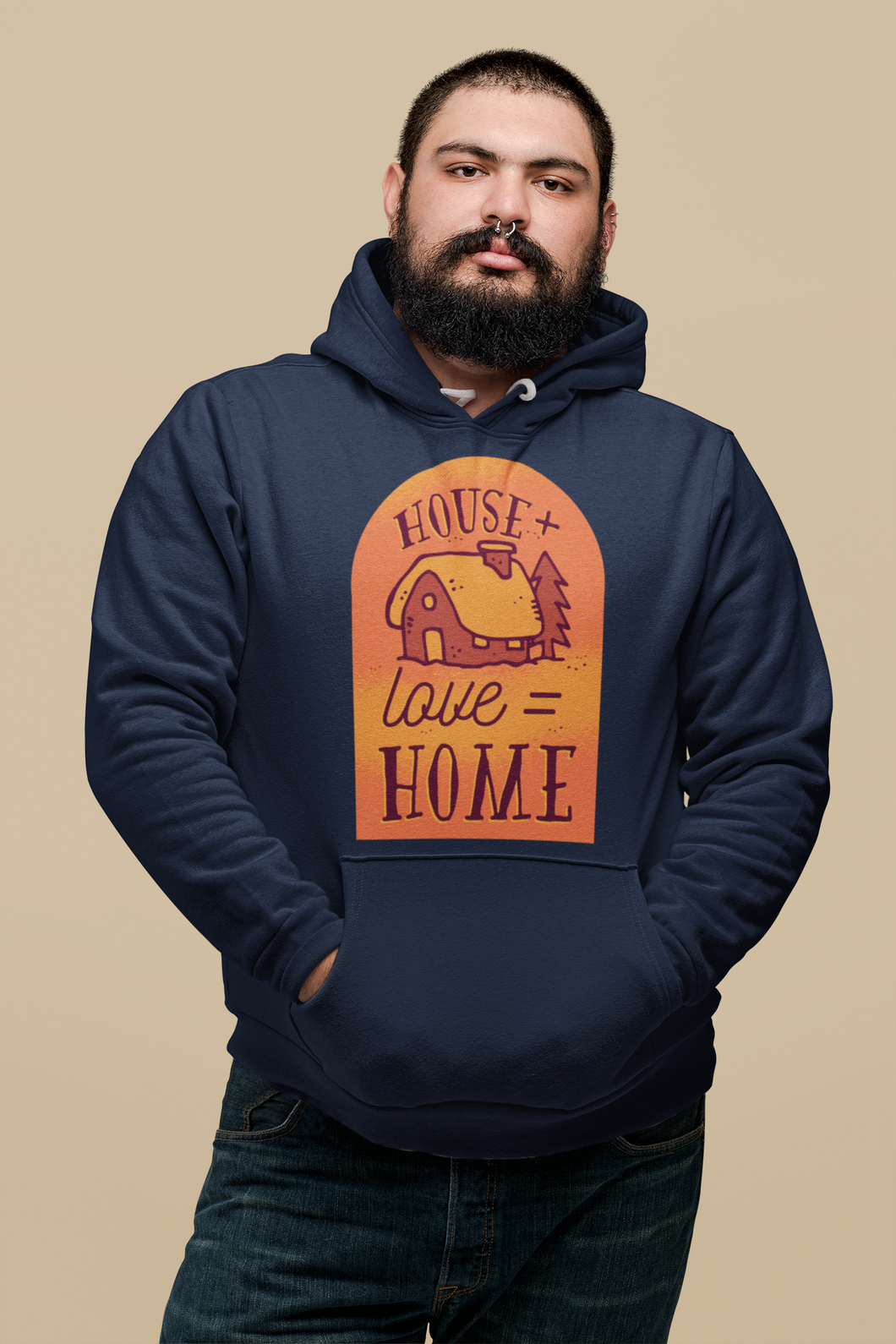 House Love Home Men Hoodies-KidsFashionVilla