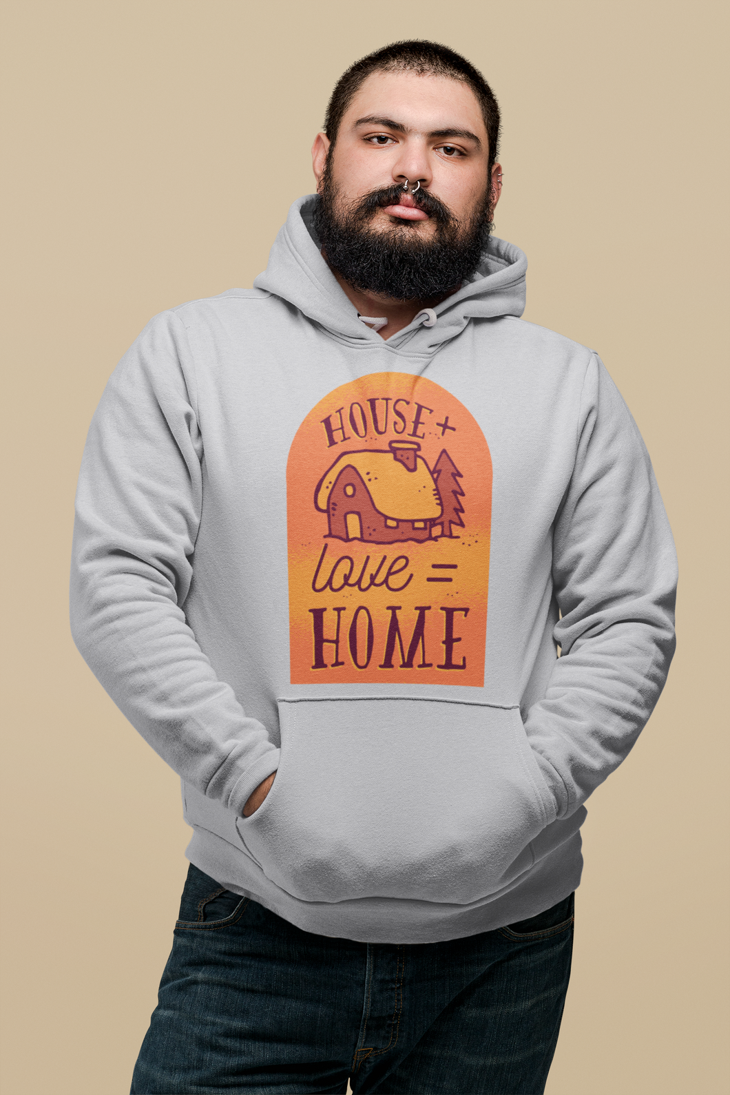 House Love Home Men Hoodies-KidsFashionVilla