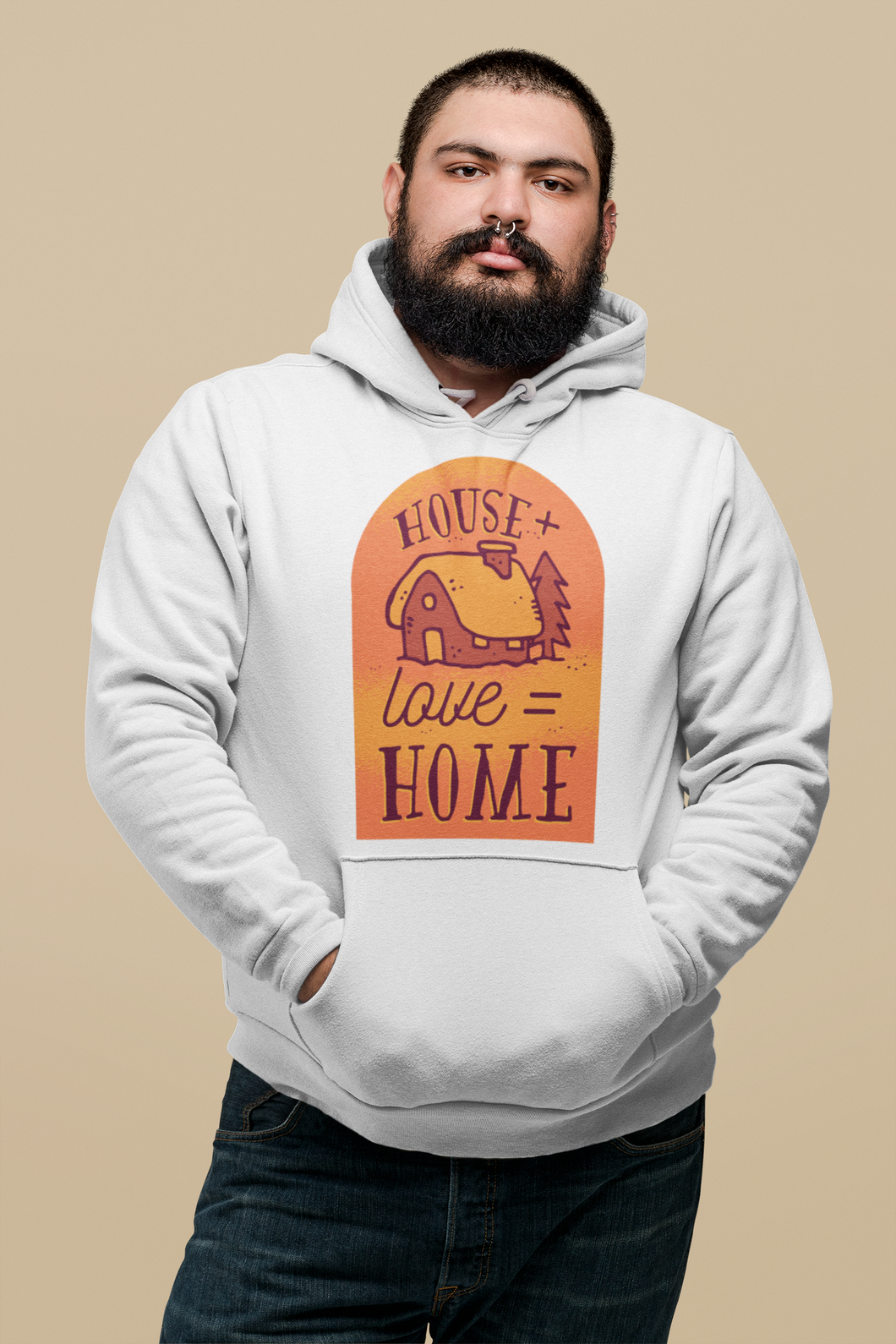 House Love Home Men Hoodies-KidsFashionVilla