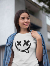 Load image into Gallery viewer, Cartoon Graphic Women Half Sleeves T-shirt- KidsFashionVilla
