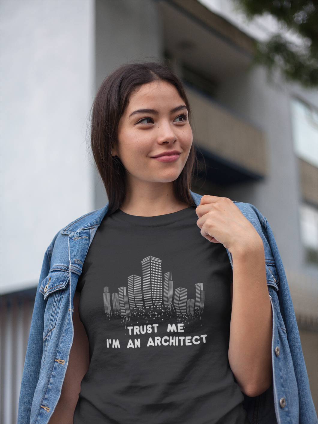 Trust Me I Am An Architect Profession Women Half Sleeves T-shirt- KidsFashionVilla