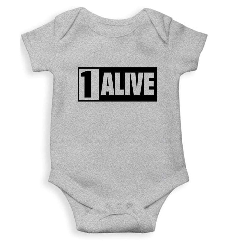 PUBG 1 Alive Rompers for Baby Boy- FunkyTradition FunkyTradition