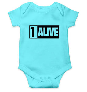 PUBG 1 Alive Rompers for Baby Boy- FunkyTradition FunkyTradition