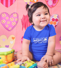 Load image into Gallery viewer, PUBG Eat Sleep Rompers for Baby Girl- FunkyTradition FunkyTradition
