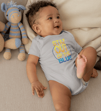 Load image into Gallery viewer, PUBG Stay Out of The Blue Rompers for Baby Boy- FunkyTradition FunkyTradition
