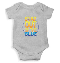 Load image into Gallery viewer, PUBG Stay Out of The Blue Rompers for Baby Boy- FunkyTradition FunkyTradition
