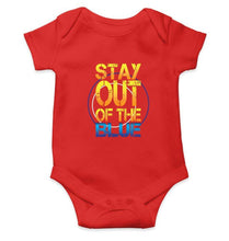 Load image into Gallery viewer, PUBG Stay Out of The Blue Rompers for Baby Boy- FunkyTradition FunkyTradition
