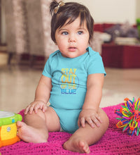 Load image into Gallery viewer, PUBG Stay Out Of The Blue Rompers for Baby Girl- FunkyTradition FunkyTradition
