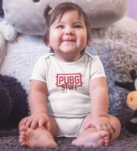 Load image into Gallery viewer, PUBG Stuff Rompers for Baby Girl- FunkyTradition FunkyTradition
