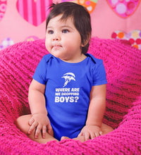 Load image into Gallery viewer, PUBG Where Are We Dropping Boys Rompers for Baby Girl- FunkyTradition FunkyTradition
