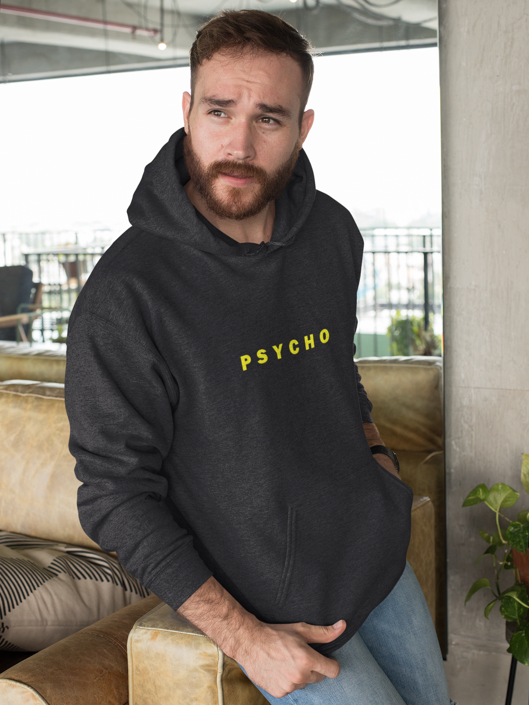 Psycho Men Hoodies-KidsFashionVilla