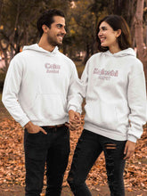 Load image into Gallery viewer, Calm Aadmi Kaleshi Aurat Lovey Dovey Couple Hoodie-KidsFashionVilla
