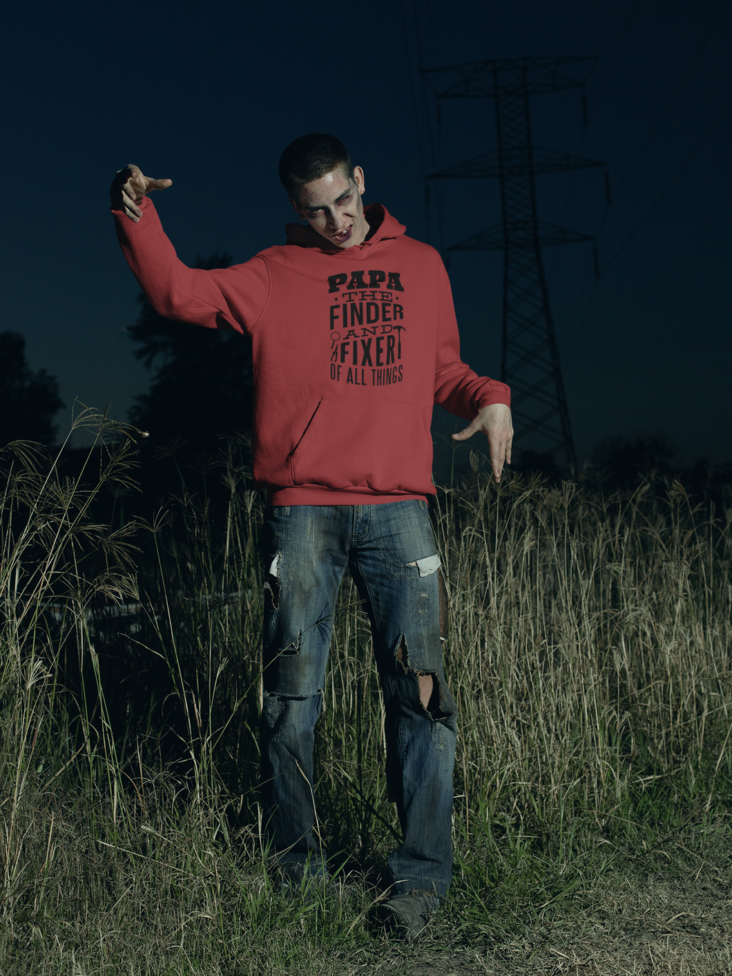 Papa the finder and fixer of all things Men Hoodies-KidsFashionVilla