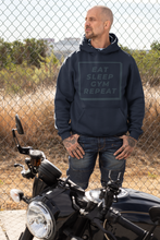 Load image into Gallery viewer, Eat sleep gym repeat Men Hoodies-KidsFashionVilla
