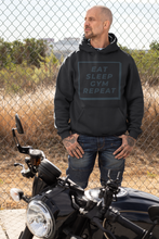 Load image into Gallery viewer, Eat sleep gym repeat Men Hoodies-KidsFashionVilla

