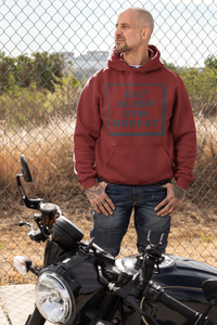 Eat sleep gym repeat Men Hoodies-KidsFashionVilla