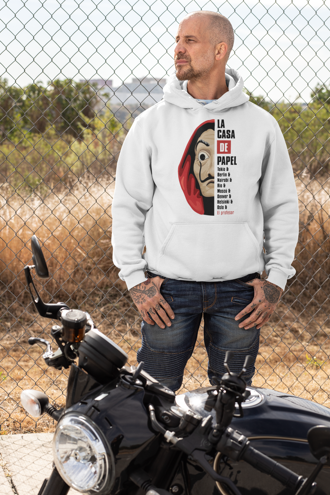 La Casa De Papel Money Heist Men Hoodies-KidsFashionVilla