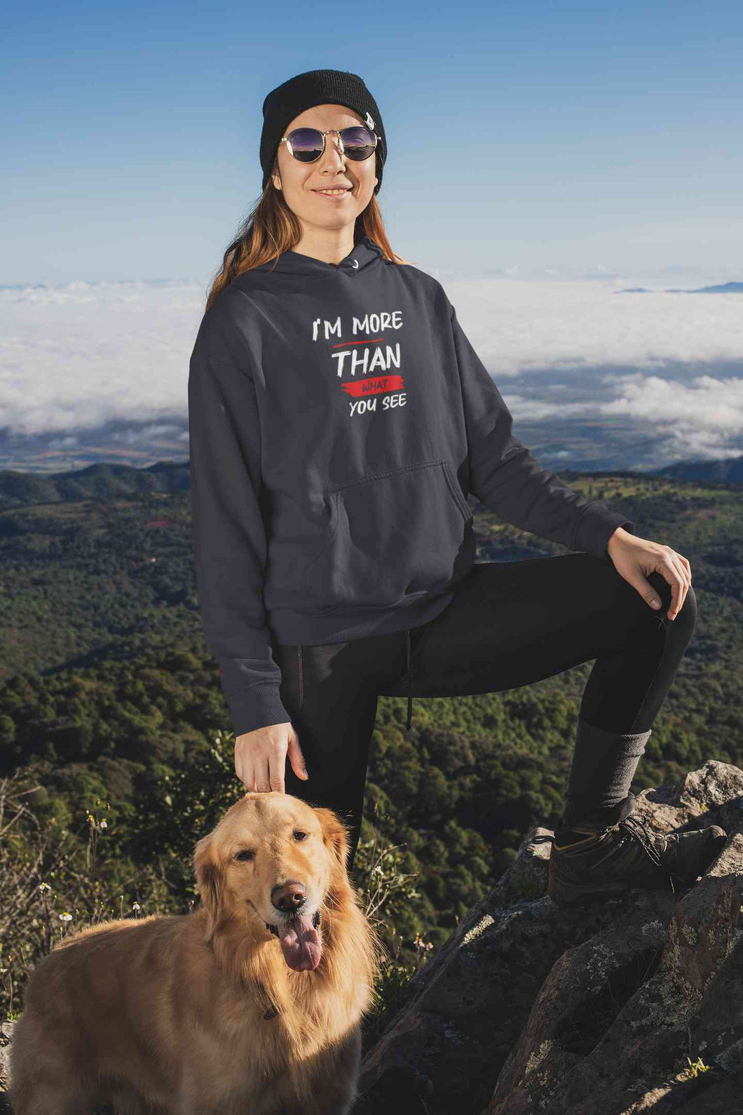 I Am More Than What You See Hoodies for Women-KidsFashionVilla
