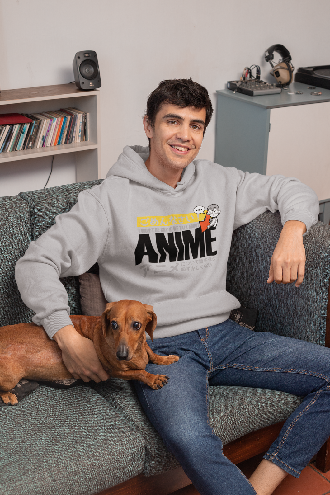 Shy Anime Men Hoodies-KidsFashionVilla