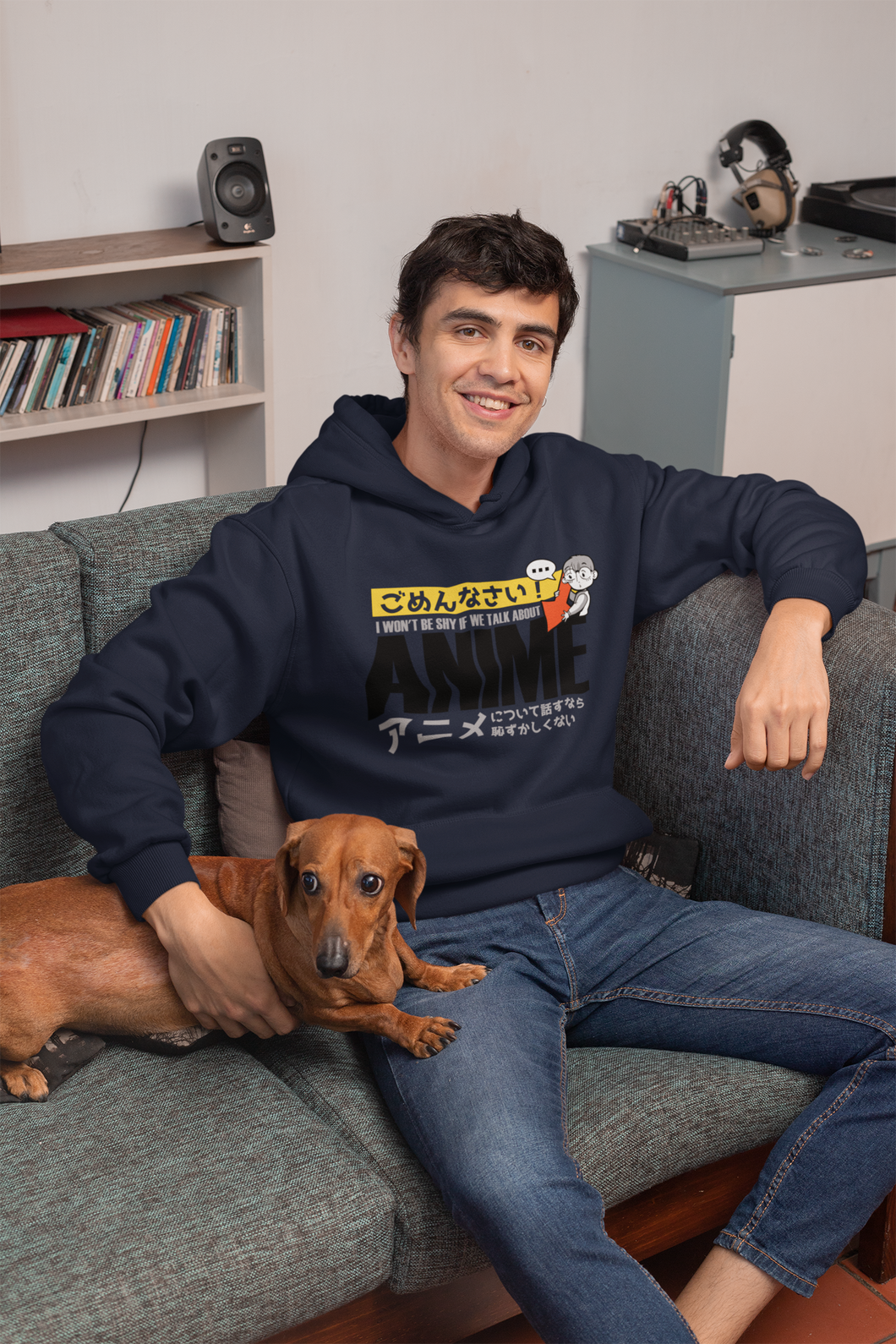 Shy Anime Men Hoodies-KidsFashionVilla
