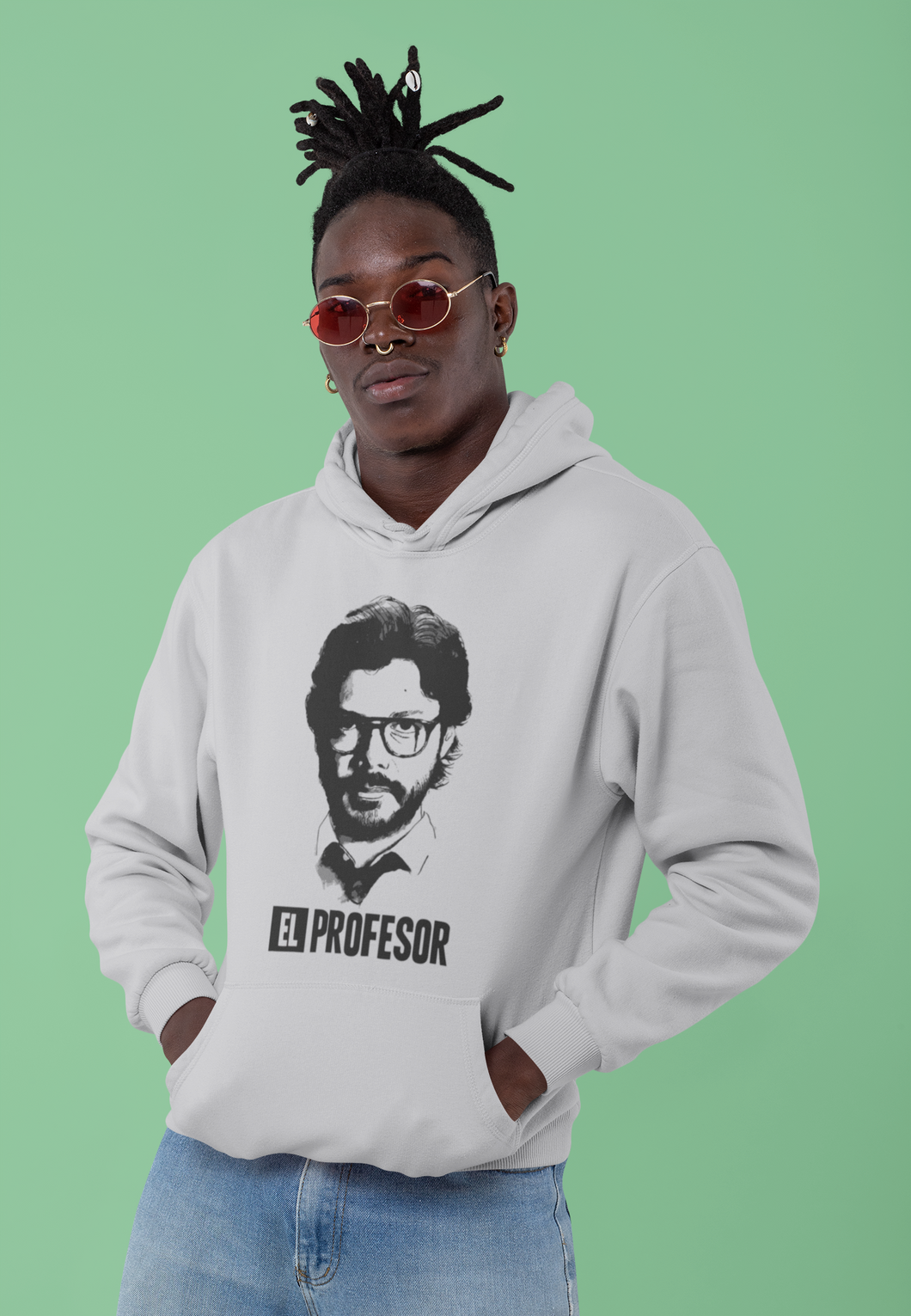 Professor Money Heist Men Hoodies-KidsFashionVilla