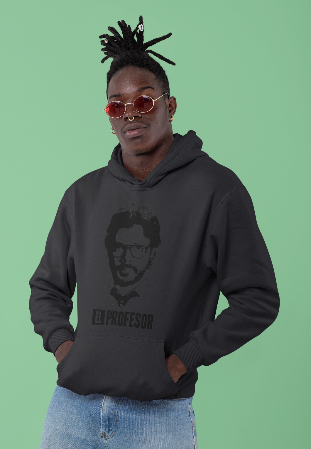 Professor Money Heist Men Hoodies-KidsFashionVilla