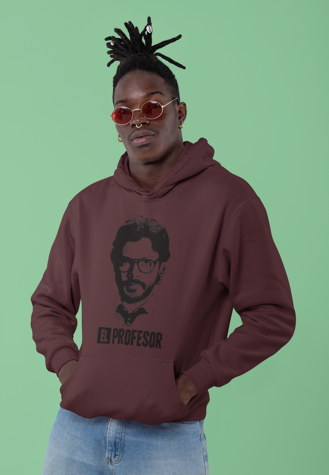 Professor Money Heist Men Hoodies-KidsFashionVilla
