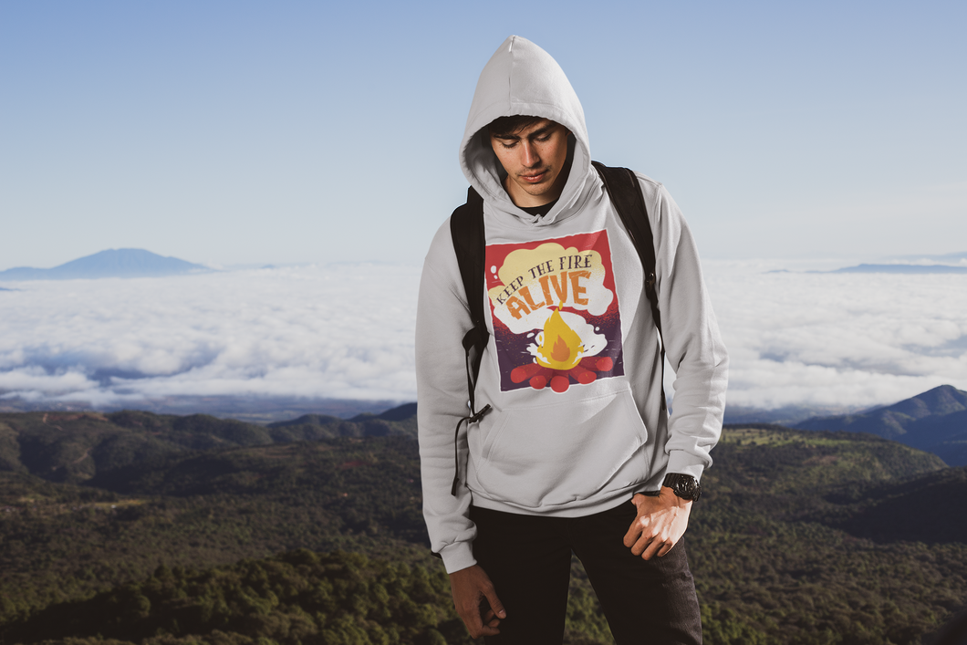 Fire quote Men Hoodies-KidsFashionVilla