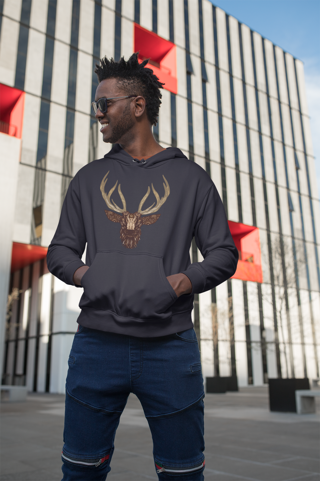 Deer Men Hoodies-KidsFashionVilla