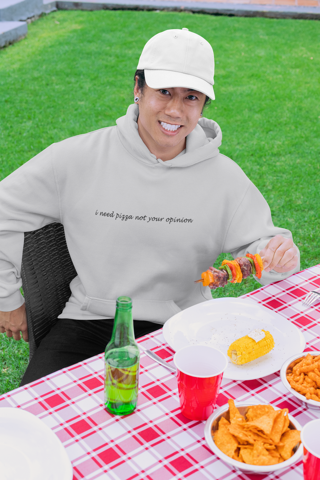 I Need Pizza Not Your Opinion Men Hoodies-KidsFashionVilla